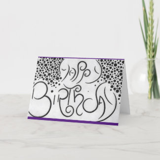 誕生日カード サンキューカード