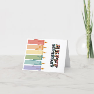 誕生日カード サンキューカード