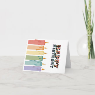 誕生日カード サンキューカード