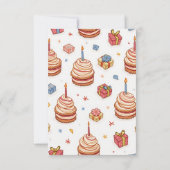 誕生日カード サンキューカード (裏面)