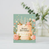 誕生日カード シーズンカード (スタンド正面)