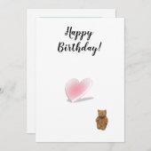 誕生日カード! シーズンカード (正面/裏面)