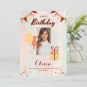 誕生日カード シーズンカード (スタンド正面)