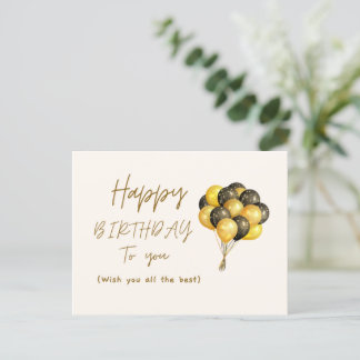 誕生日カード シーズンポストカード