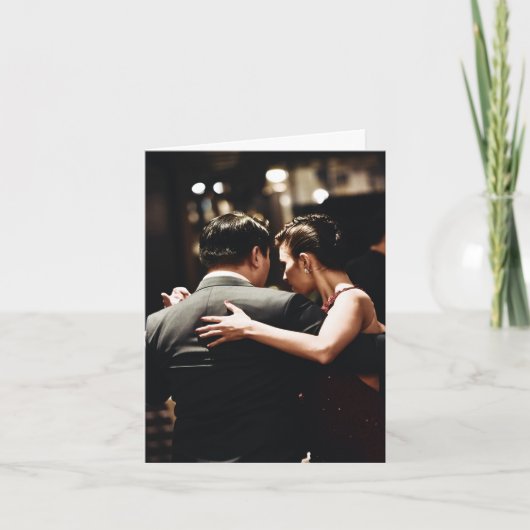 誕生日カード:タンゴとジタバグが出会う! カード (正面)