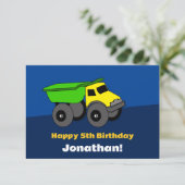 誕生日カード – トラック (スタンド正面)