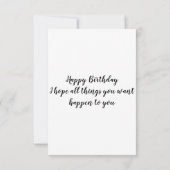 誕生日カード：ドゴとミアウ サンキューカード (裏面)