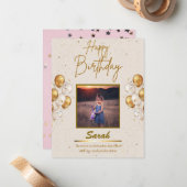 誕生日カード ノートカード (正面/裏面インサイチュ)