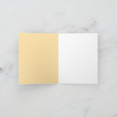 誕生日カード ノートカード (内部)