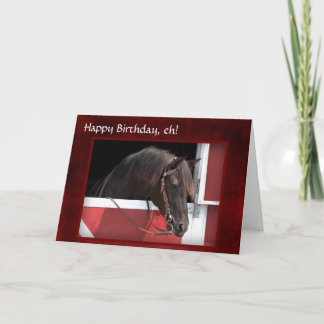 誕生日カード「ハッピーバースデー、え」 シーズンカード