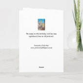 誕生日カード – フィレンツェ,イタリア カード (裏面)