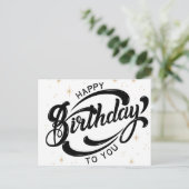 誕生日カード ポストカード (スタンド正面)