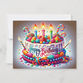 誕生日カード ポストカード