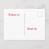 誕生日カード ポストカード (裏面)