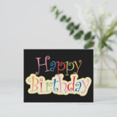 誕生日カード ポストカード (スタンド正面)