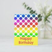 誕生日カード ポストカード (スタンド正面)