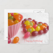 誕生日カード ポストカード (正面/裏面)