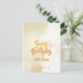 誕生日カード ポストカード (スタンド正面)