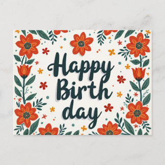 誕生日カード ポストカード