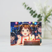 誕生日カード ポストカード (スタンド正面)