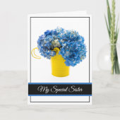 誕生日カード – マイスペシャルシスターカード カード (正面)