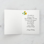 誕生日カード – マイスペシャルシスター カード (内部)