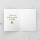 誕生日カード「ミスティブラックホース」 シーズンカード (内部)