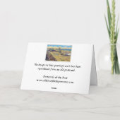 誕生日カード – ワイルドウッド、ニュージャージー カード (裏面)