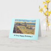 誕生日カード – ワイルドウッド、ニュージャージー カード (黄色い花)