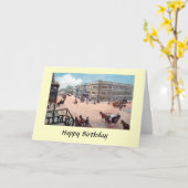 誕生日カード – 南アフリカのケープタウン カード (黄色い花)