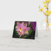 誕生日カード：夢を持つランが実現 カード (黄色い花)