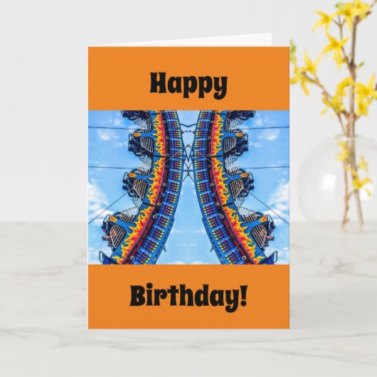 誕生日カード – 子供 カード (黄色い花)