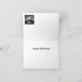 誕生日カード – 完全な反射 カード (内部)