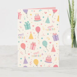 誕生日カード, 折りたたみカード, お誕生日おめでとう, 誕生日 カード