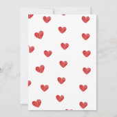 誕生日カード 招待状 (裏面)