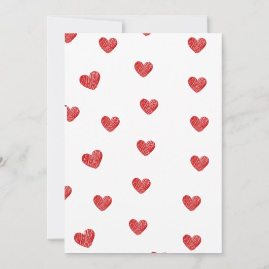 誕生日カード 招待状 (裏面)