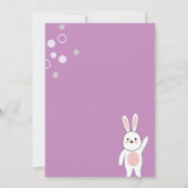 誕生日カード 招待状 (裏面)