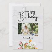 誕生日カード 招待状 (正面)