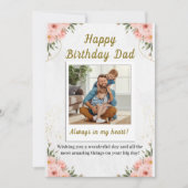 誕生日カード 招待状 (正面)