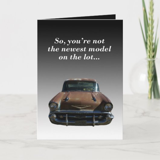 誕生日カード 招待状 (正面)