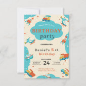 誕生日カード 招待状 (正面)