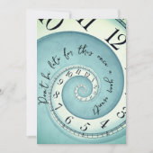 誕生日カード 招待状 (正面)