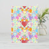 誕生日カード 招待状 (スタンド正面)