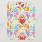 誕生日カード 招待状 (正面/裏面)