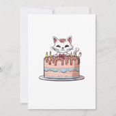 誕生日カード 招待状 (正面)