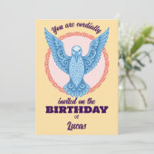 誕生日カード 招待状 (スタンド正面)