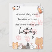 誕生日カード/招待状 招待状 (正面)