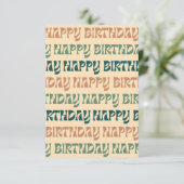 誕生日カード – 数々の サンキューカード (スタンド正面)