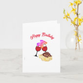 誕生日カード： 素晴らし Gal カード (黄色い花)