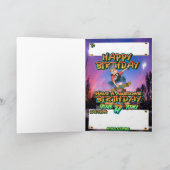 誕生日カード 17 カード (内部)